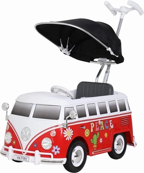 ROLLPLAY Germany VW Bus T1 Push Car Bright shade Earthquake Proof