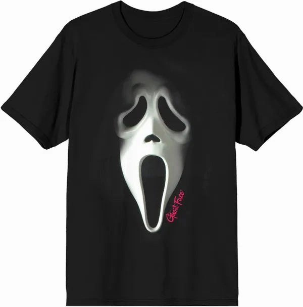 Ghostface With Pink Logo Shirt Charming Designs Scary Props