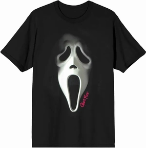 Ghostface With Pink Logo Shirt Charming Designs Scary Props