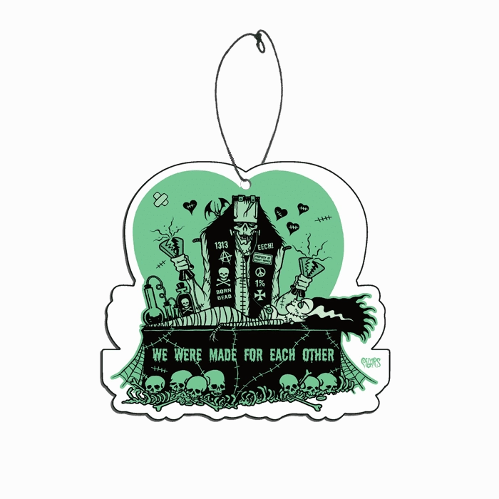 Creepy Decor Whimsical Decor Fear Freshener - Toxictoons We Were Made for Each Other