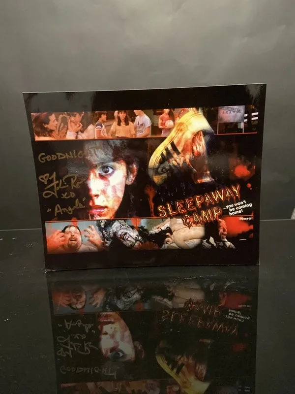 Whimsical Displays Felissa Rose Signed Sleepaway Camp 8x10 Photo (JSA Certified) - V3