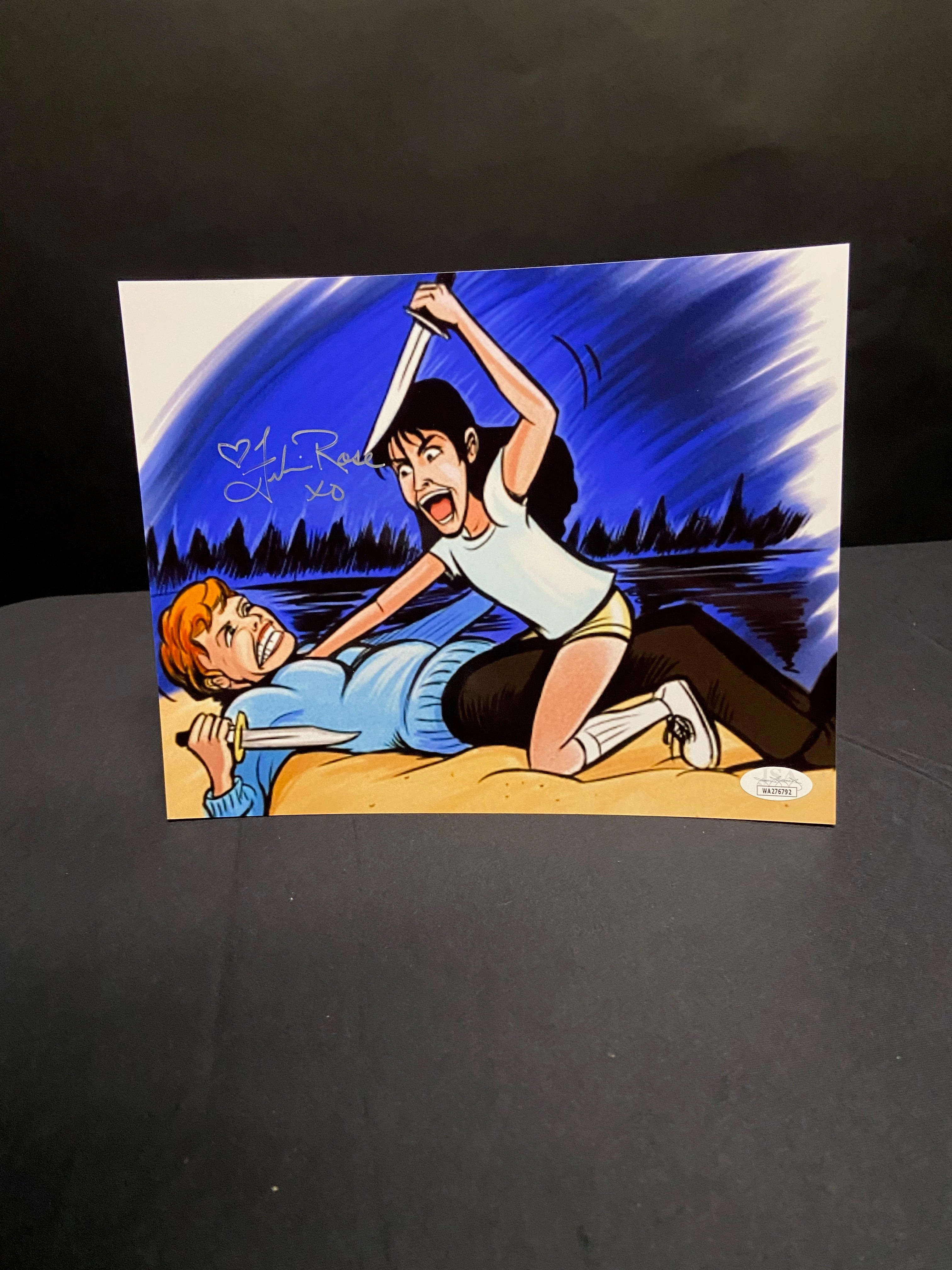 Felissa Rose Signed Sleepaway Camp Friday the 13th 8x10 Photo (JSA Certified) Ghostly Supplies