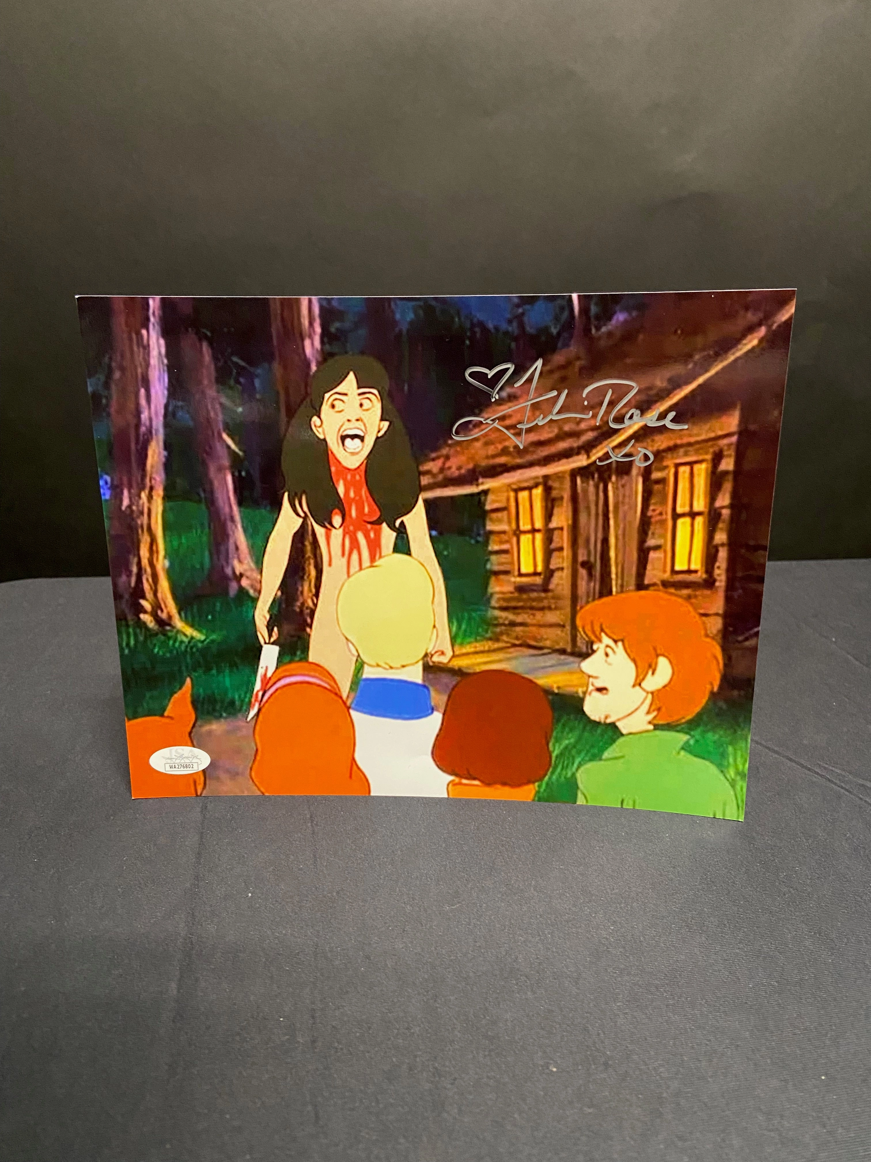 Felissa Rose Signed Sleepaway Camp Scooby Doo 8x10 Photo (JSA Certified) Enchanting Supplies Monster Party