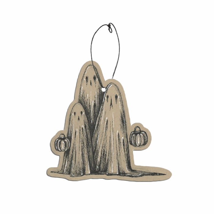 Ghoulish Masks Fear Freshener - Little Ghouls Trick Or Treating Ghosts