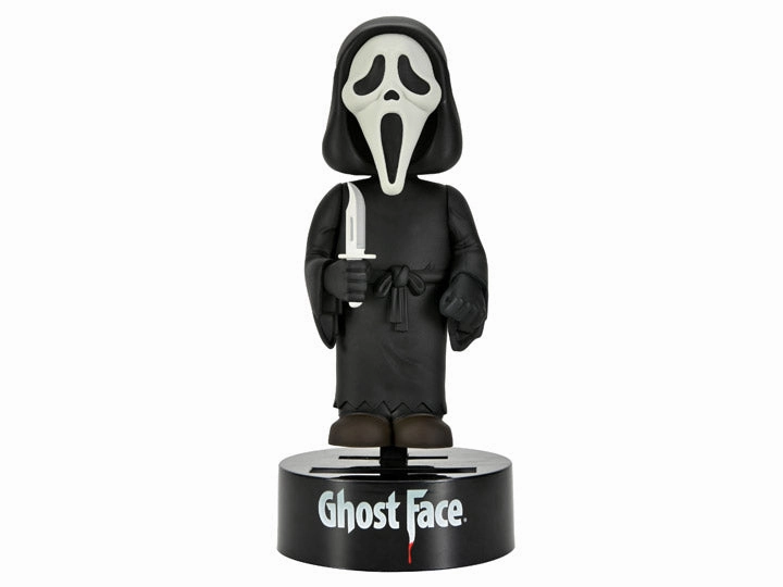 Ghost Face Solar Body Knocker Wicked Crafts Mystical Lights