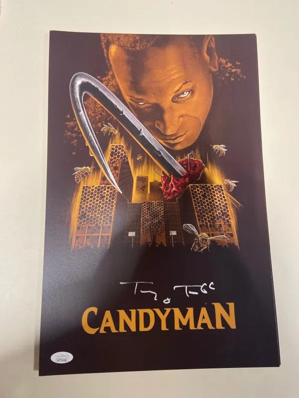 Tony Todd Autographed Candyman 11x17 Print (V4) Scary Treats