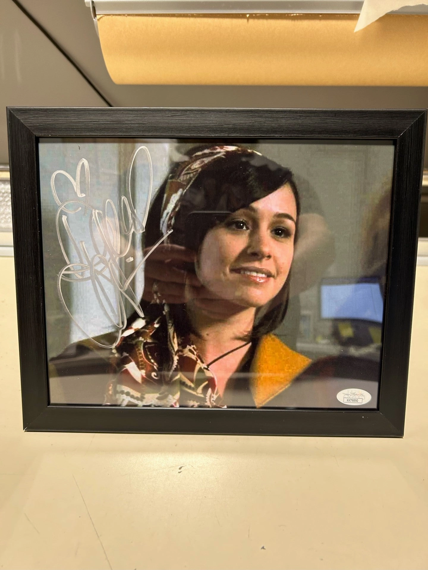 Frightening Decor Whimsical Crafts Danielle Harris Autographed Halloween (2007) 8x10 Photograph JSA Certified Framed