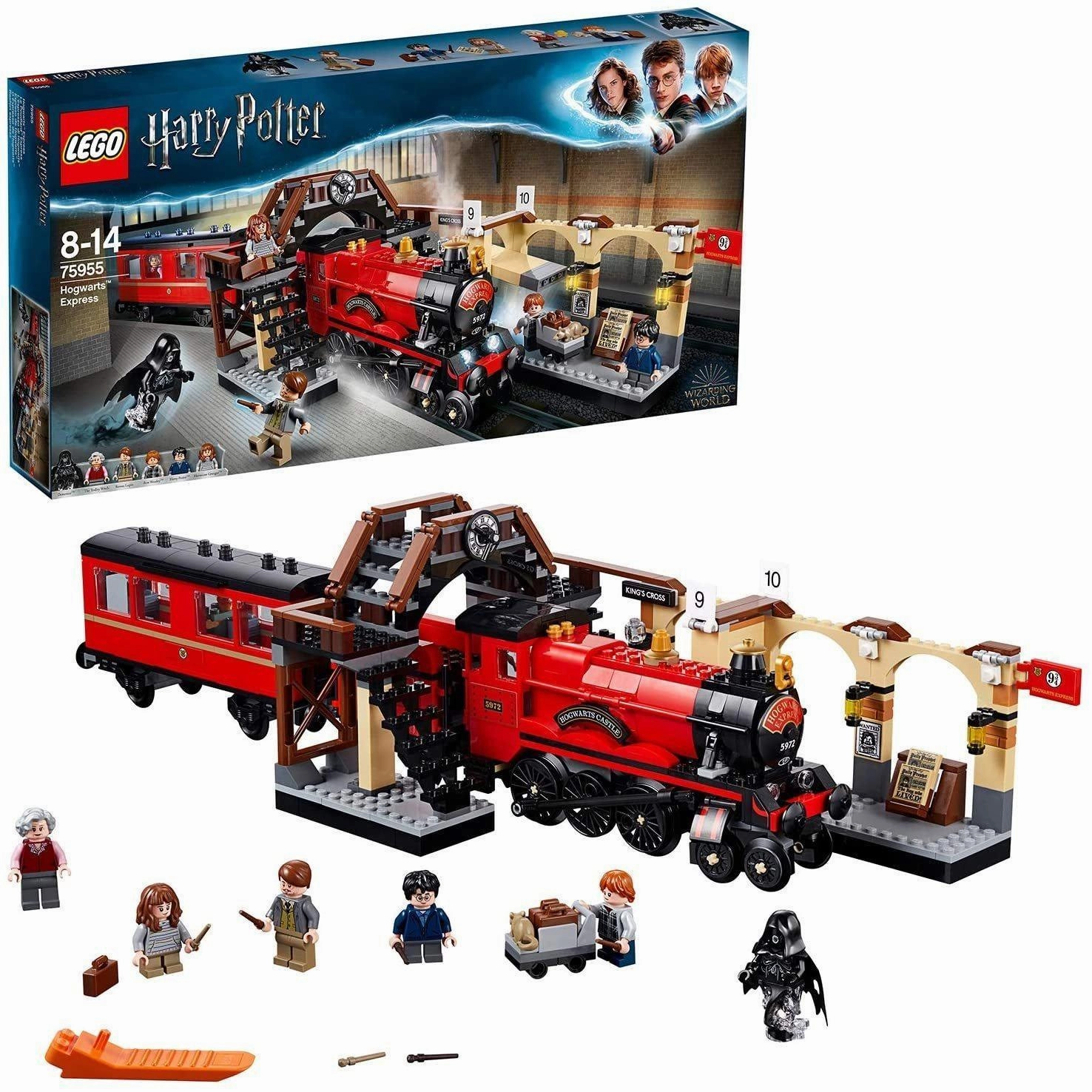 Mathematical Puzzle Legendary Status LEGO HARRY POTTER 75955 Hogwarts Express Train Toy, Wizarding World Fan Gift, Building Sets for Kids