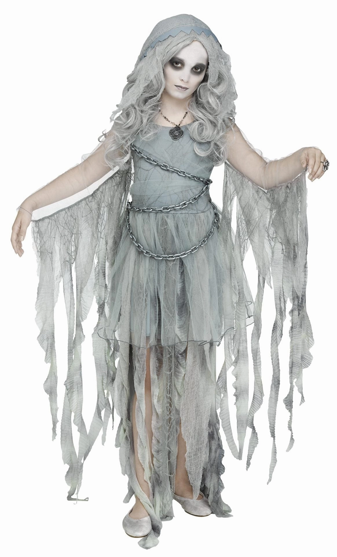 Mysterious Figures Child's Enchanted Ghost Costume  Medium