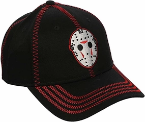 Friday The 13th Jason Embroider Mask Snapback Hat Frightening Masks Frightening Props