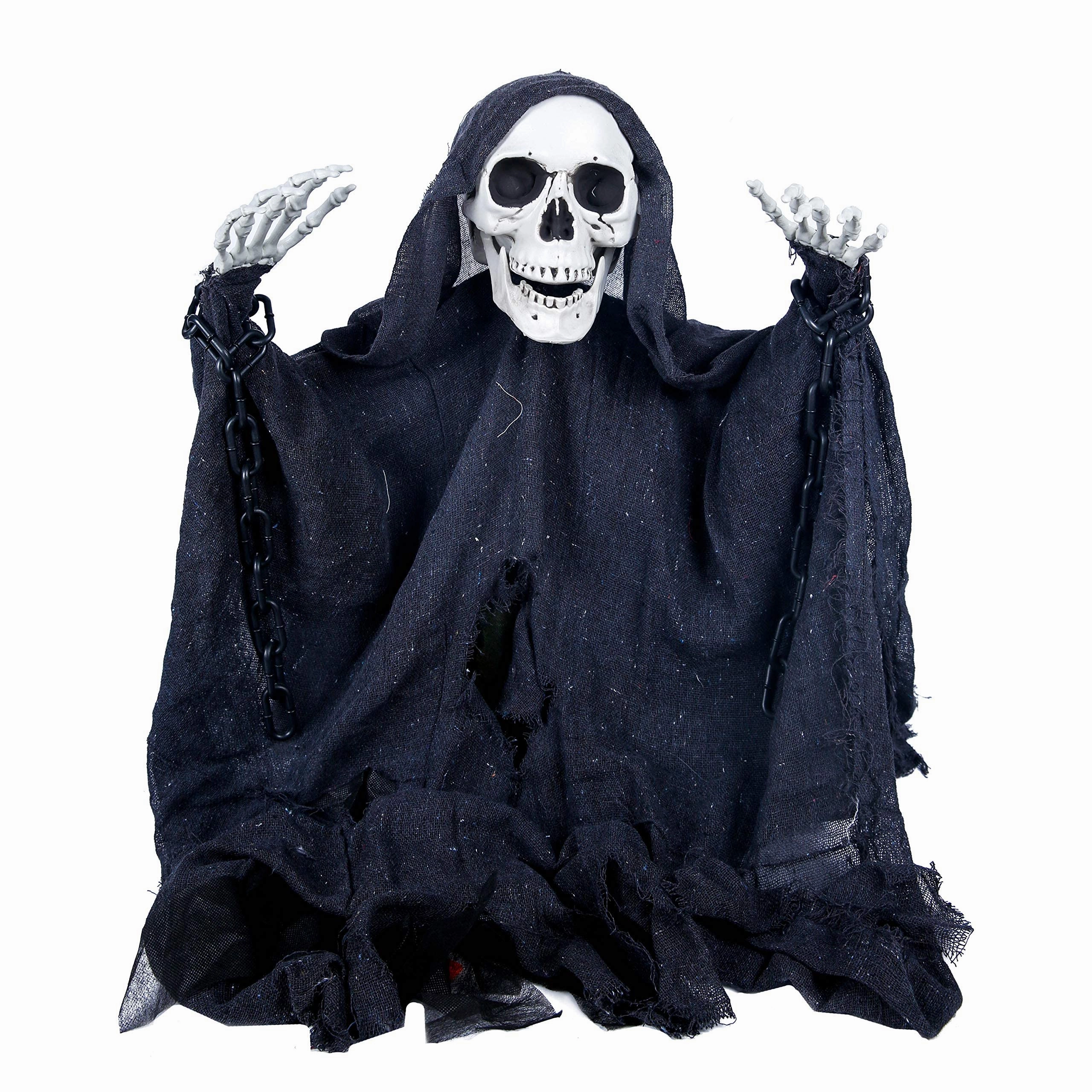 Spooky Masks Skeleton Grim Reaper Ground Stake
