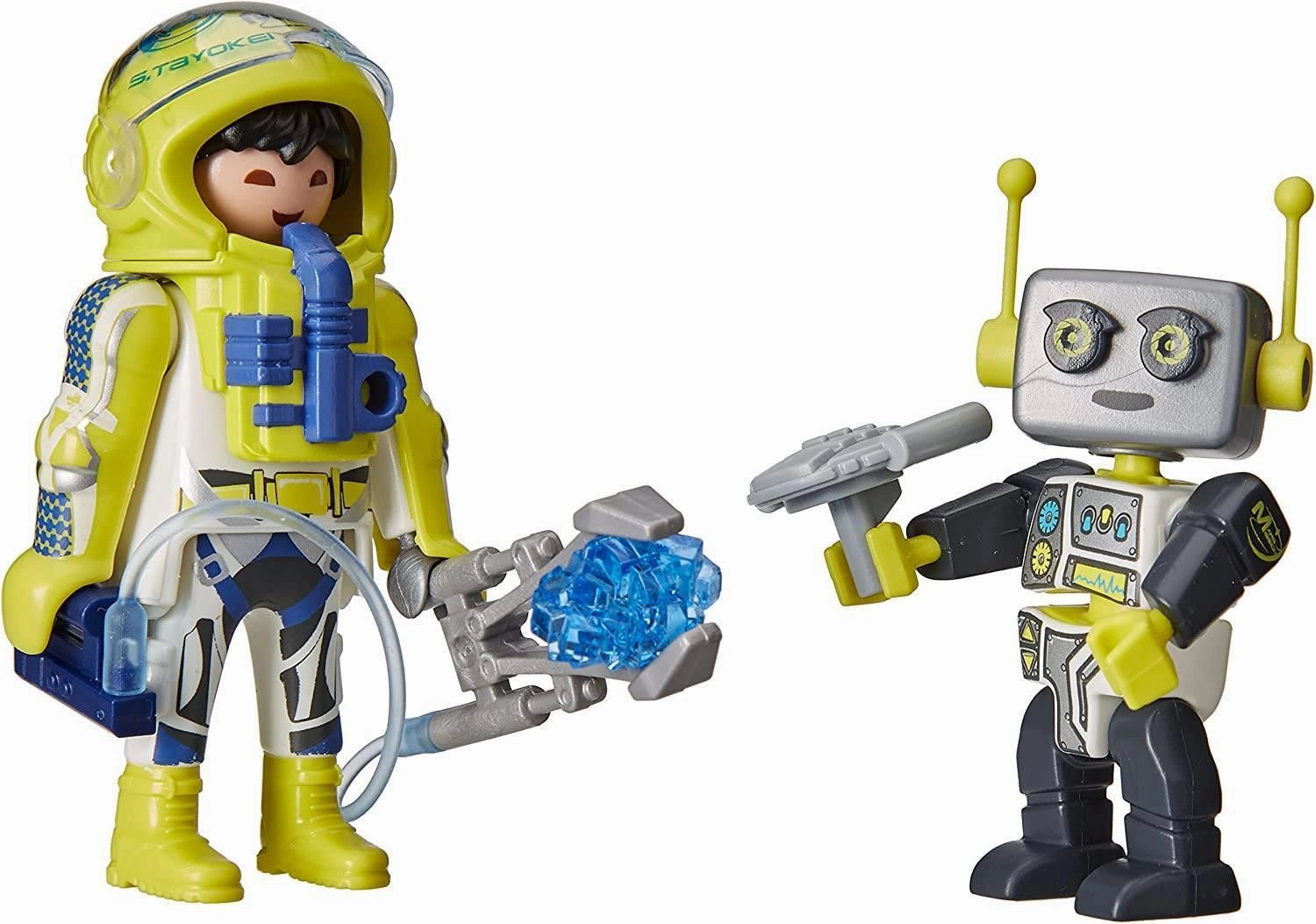 Specialist Rank Editor's Choice PLAYMOBIL 9492 SPACE - Astronaut and Robot Duo Pack