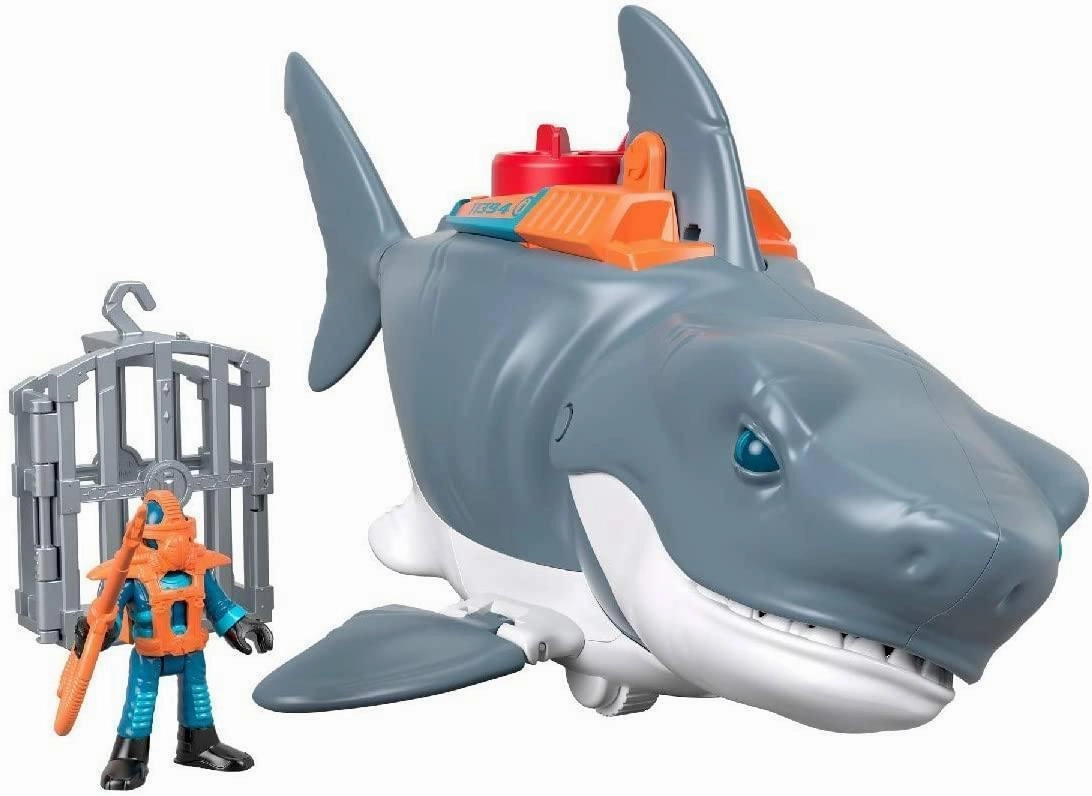 Day One Patch Fisher-Price Imaginext Mega Bite Shark Figure Set