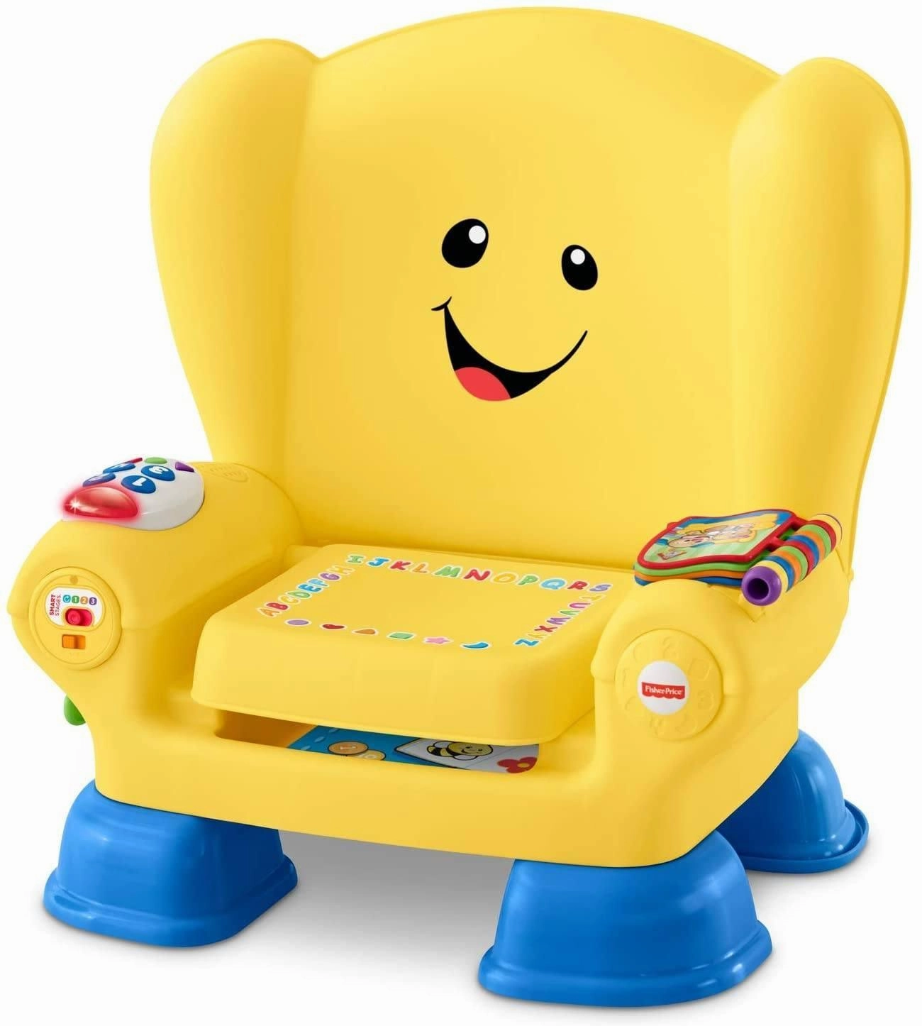 Turquoise Blue Tiny Pass Fisher-Price Laugh & Learn Smart Stage Yellow Activity Chair