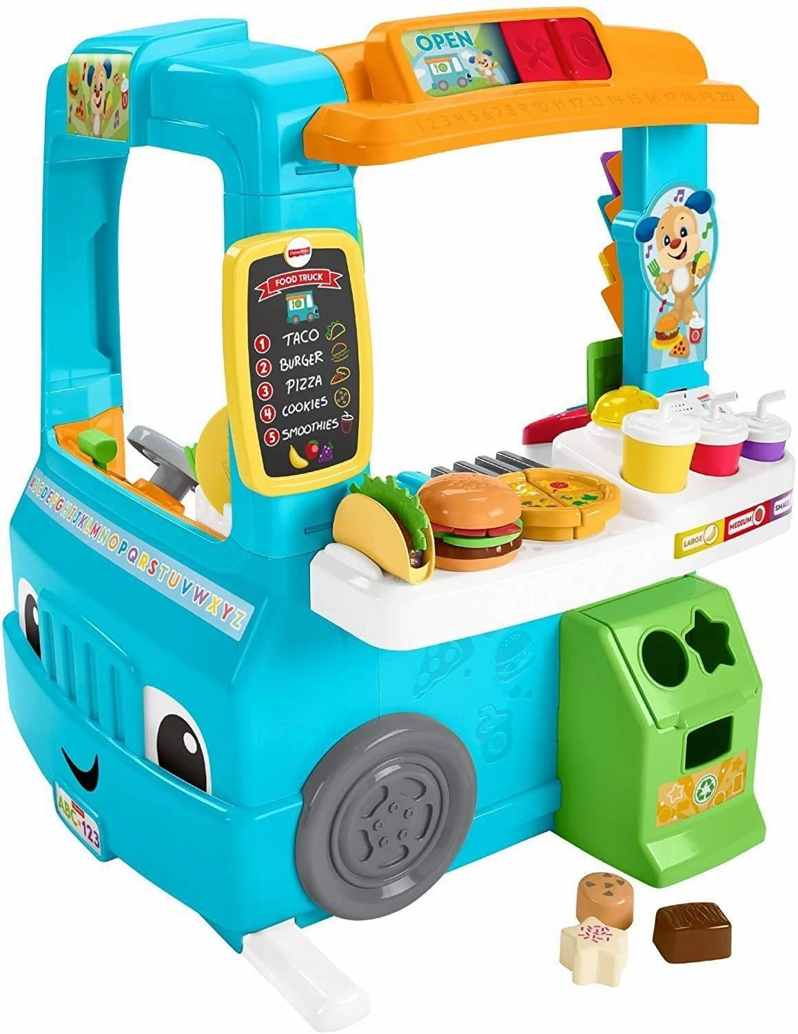 Fisher-Price Laugh and Learn Servin Up Fun Food Truck Heist Planning