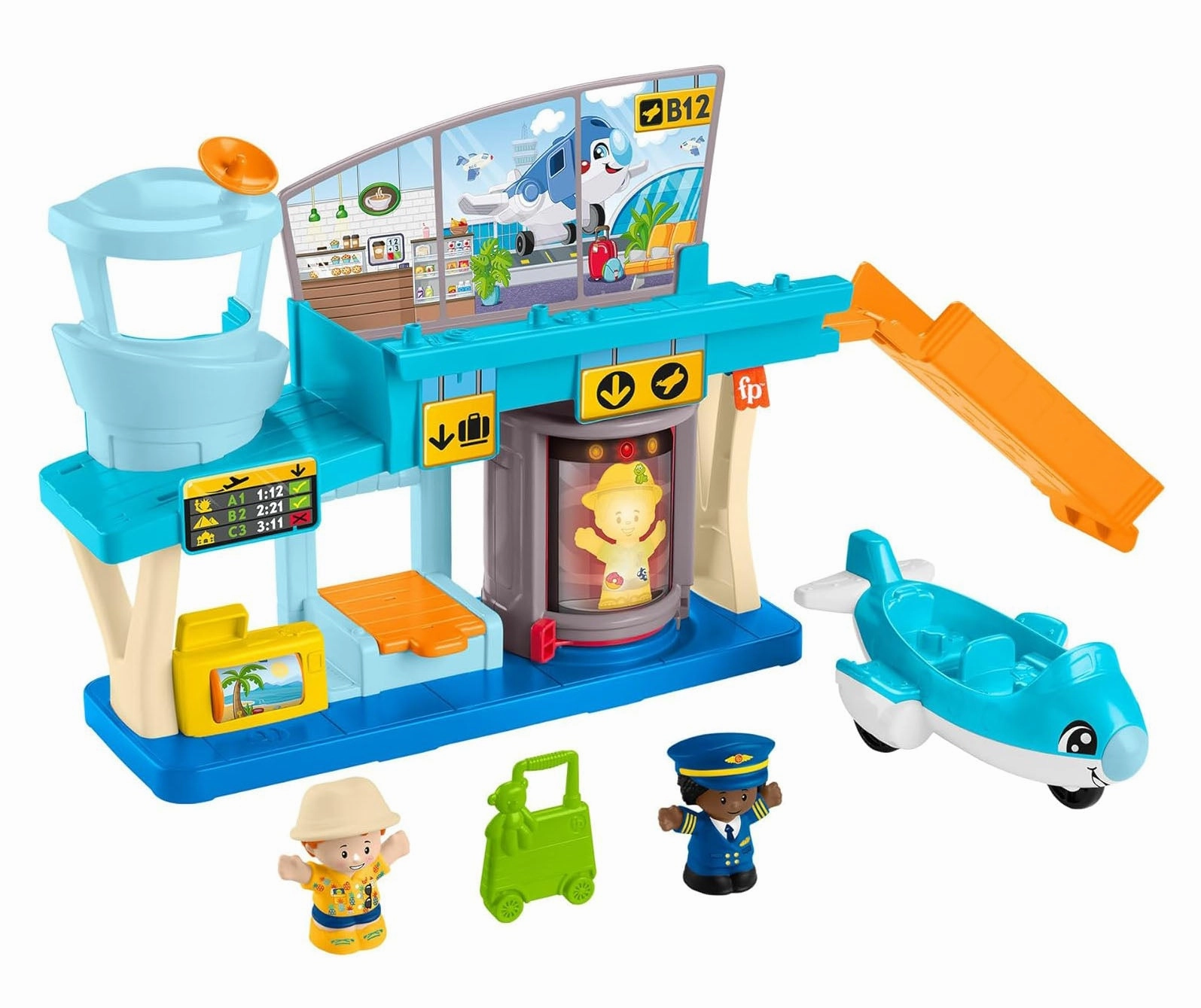 Fisher-Price Little People Everyday Adventures Airport Mixed Reality