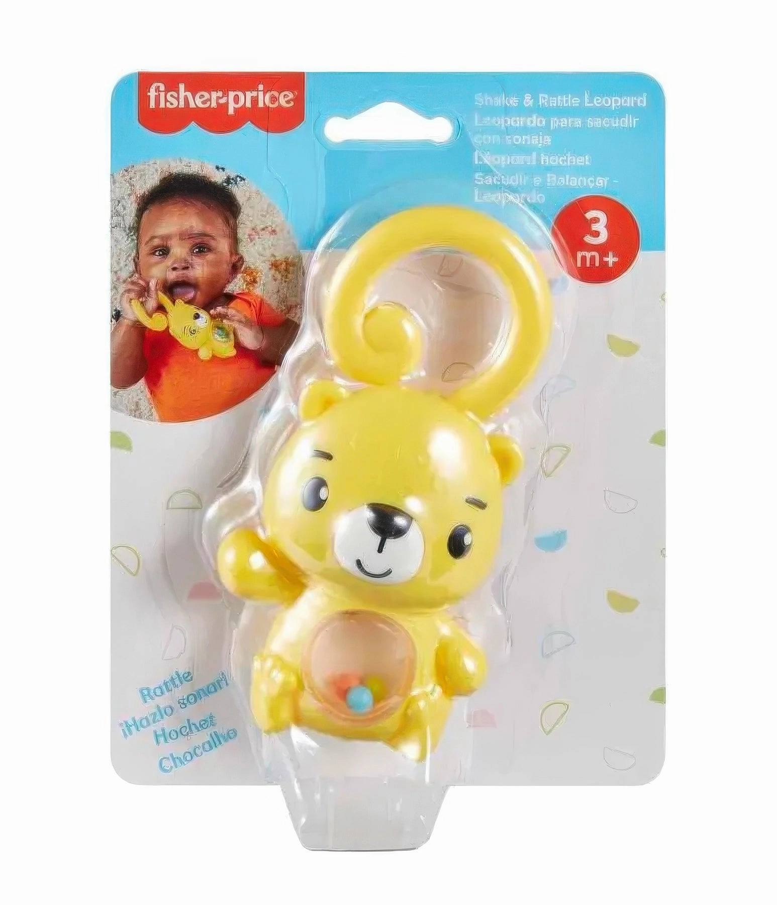 Ethical Choice Fisher-Price Snake & Rattle Leopard Teether