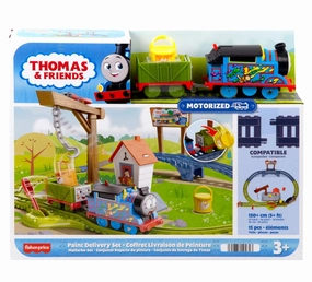 Engineering Challenge Fisher-Price Thomas & Friends Paint Delivery Motorised Train Set