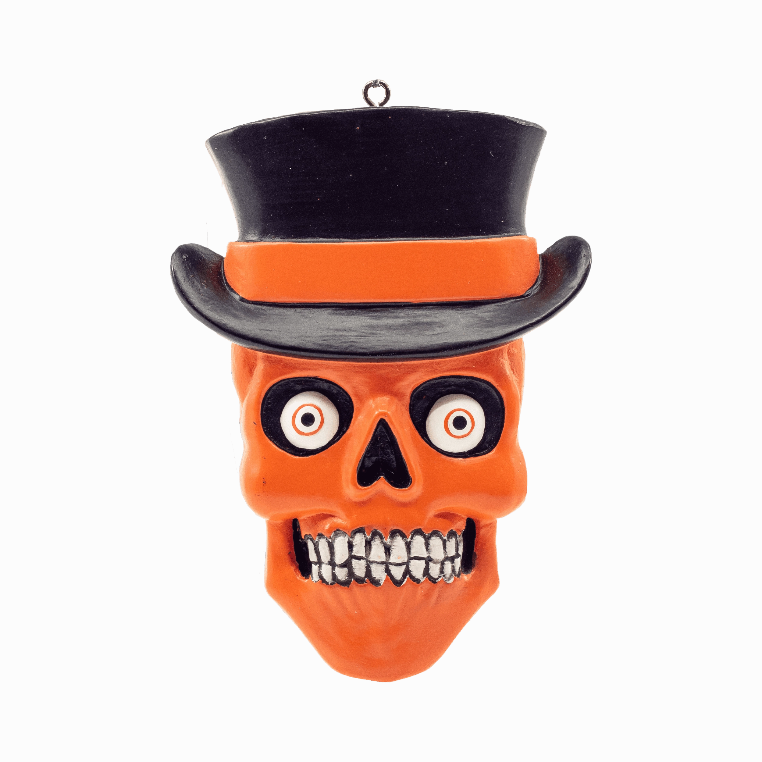 Frightening Figures Flatback Gentleman Skull Horrornament