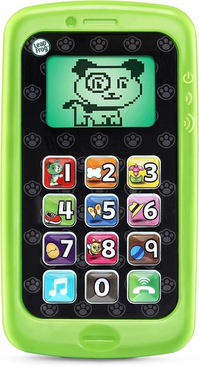 Premium Content Progressive Values LeapFrog Chat & Count Smartphone Scout Refresh, Green