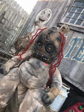 Eerie Displays Whimsical designs Forevermore Dolls VooDoo