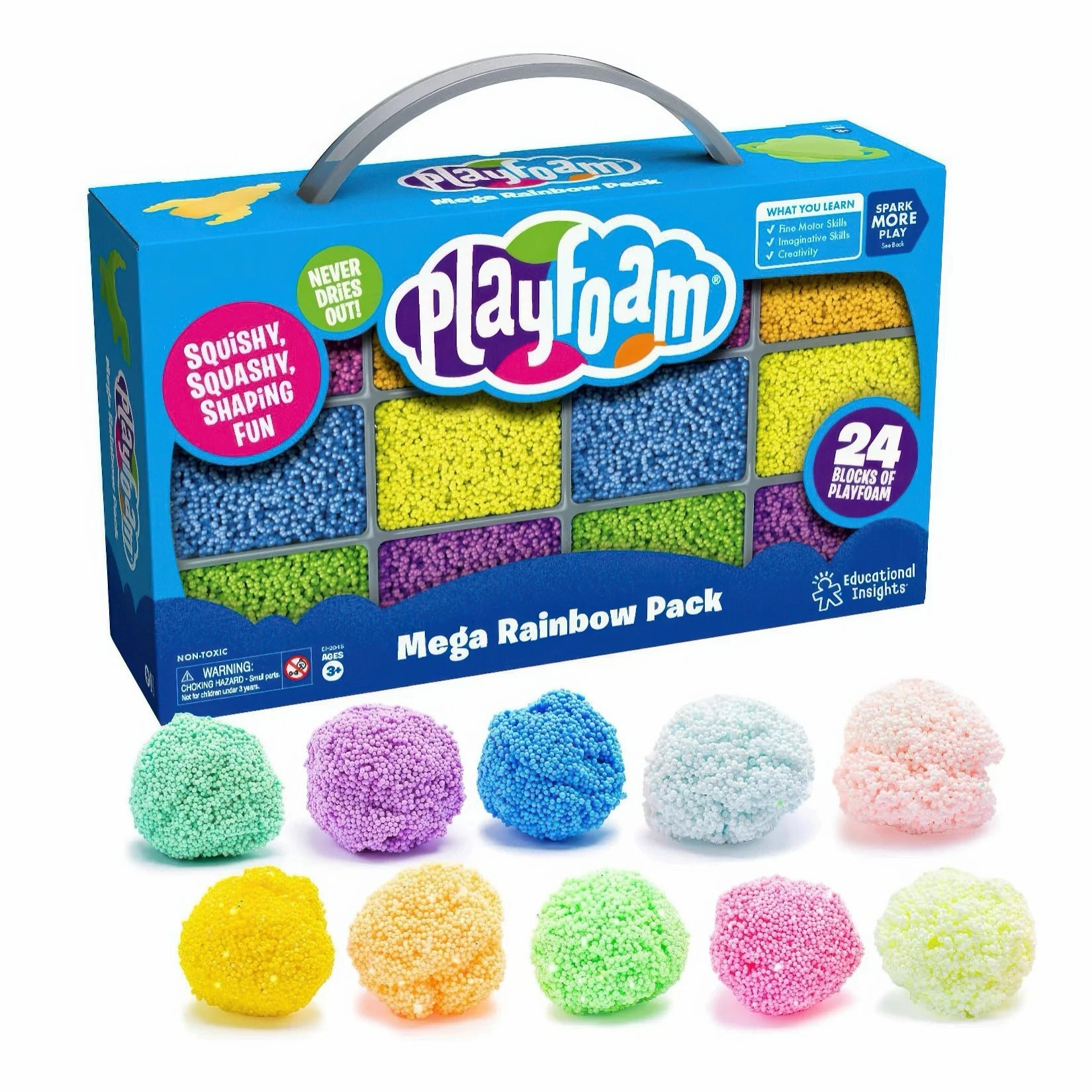 Hidden Trophy Educational Insights Playfoam? Mega Rainbow Pack