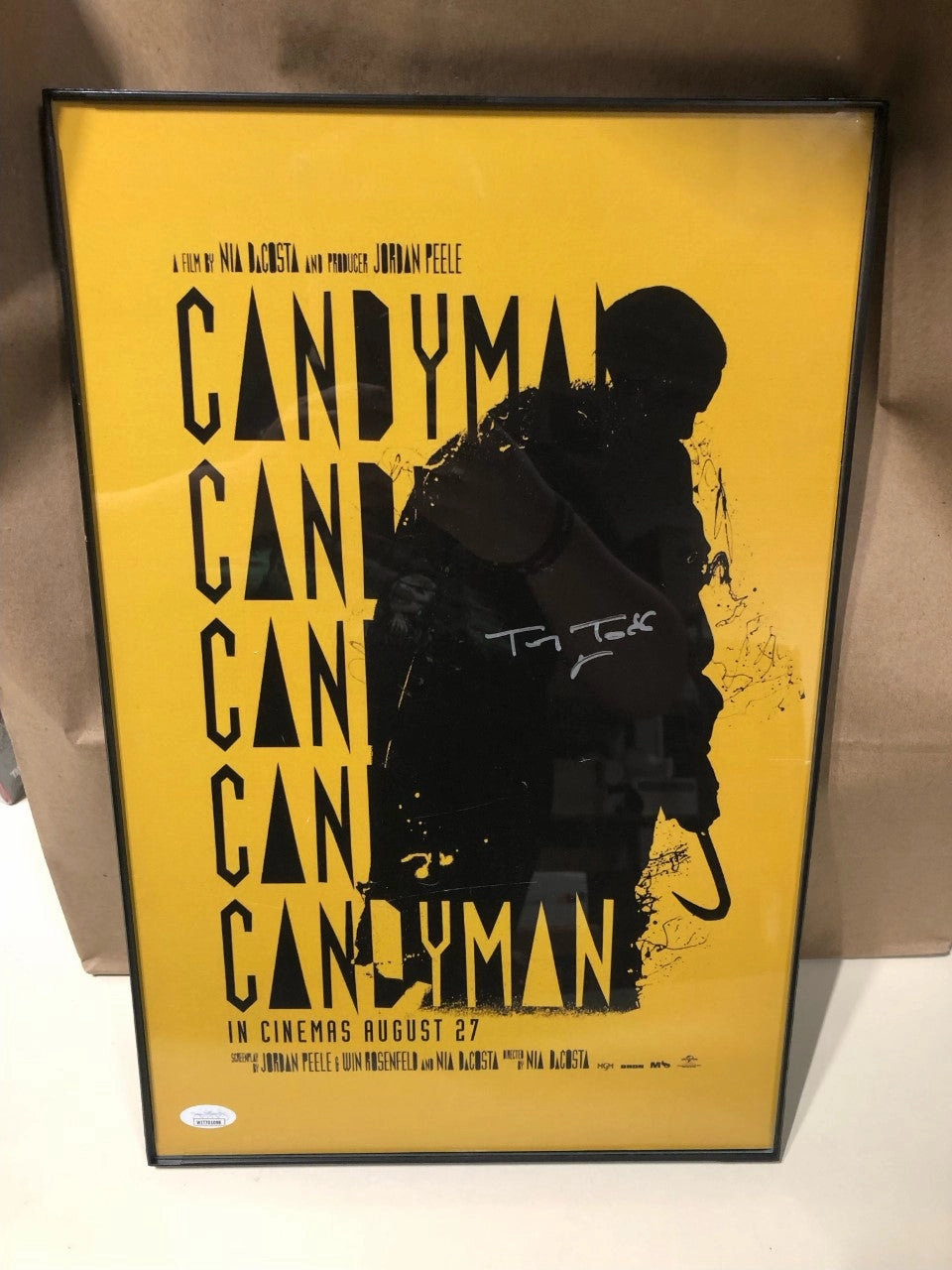 Framed Candyman 11x17 V3 (w/ JSA) Fantastic Props
