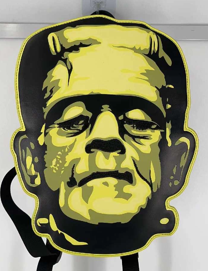 Charming Decorations Frankenstein Head Glow Backpack