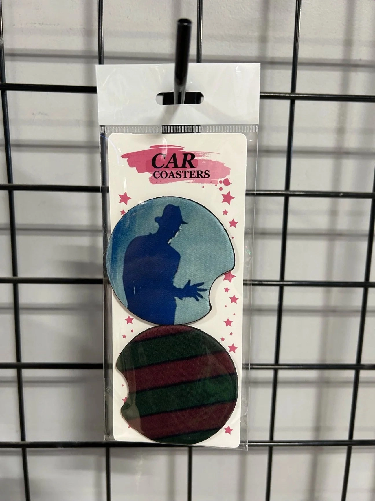 Haunted Accents Freddy Dream Sweater Car Coaster