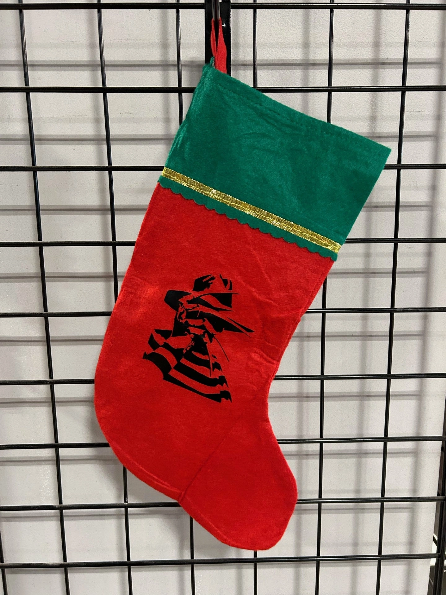 Whimsical Decor Ghoulish Decorations Freddy Stocking