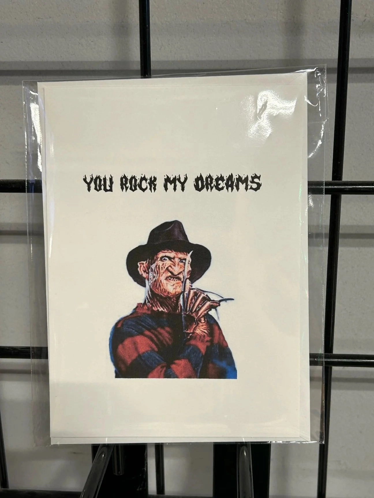 Freddy You Rock My Dreams Card Mystical Displays
