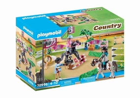 PLAYMOBIL 70996 COUNTRY - Horse Riding Tournament Creative Play Trigger Warning
