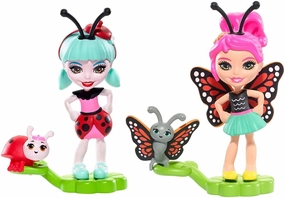 4K Resolution Enchantimals FXM87 Petal Park Ladelia Ladybug And Baxi Butterfly