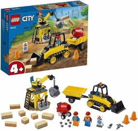 Stable connection LEGO CITY 60252 Great Vehicles Construction Bulldozer