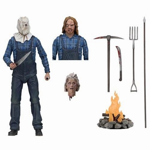 Friday the 13th ?C 7?? Scale Action Figure ?C Ultimate Part 2 Jason Haunted Props
