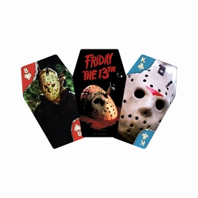 Mystical Decor Eerie Accents Friday the 13th Coffin Box Premium Playing Cards