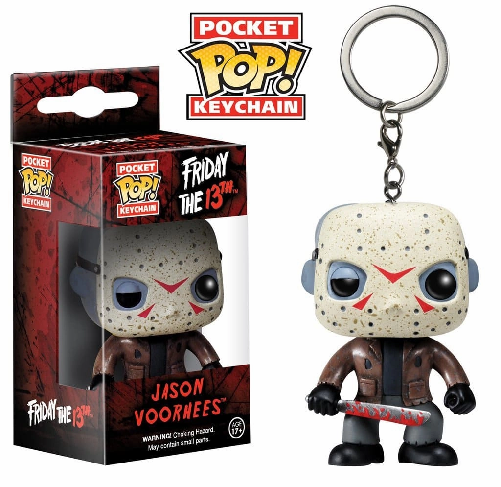 Spooky Figures Friday The 13th Jason Voorhees Pocket Pop! Vinyl Key Chain