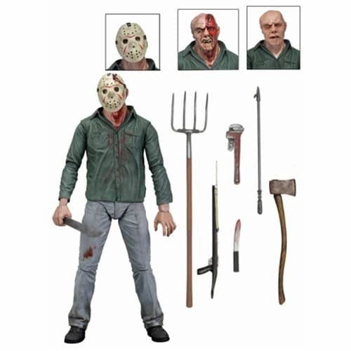 Whimsical Displays Fantastic Masks Friday the 13th Part 3 Jason Ultimate 7-Inch Scale Action Figure