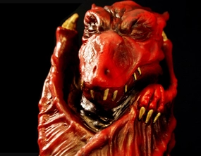 Red Dragon Specimen Ghostly Accessories Charming Party