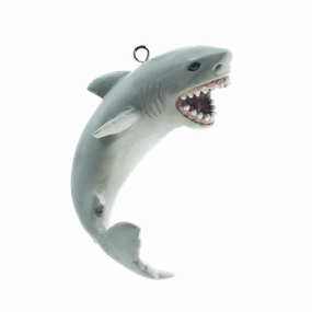 Playful Supplies Charming Figures Shark Ornament