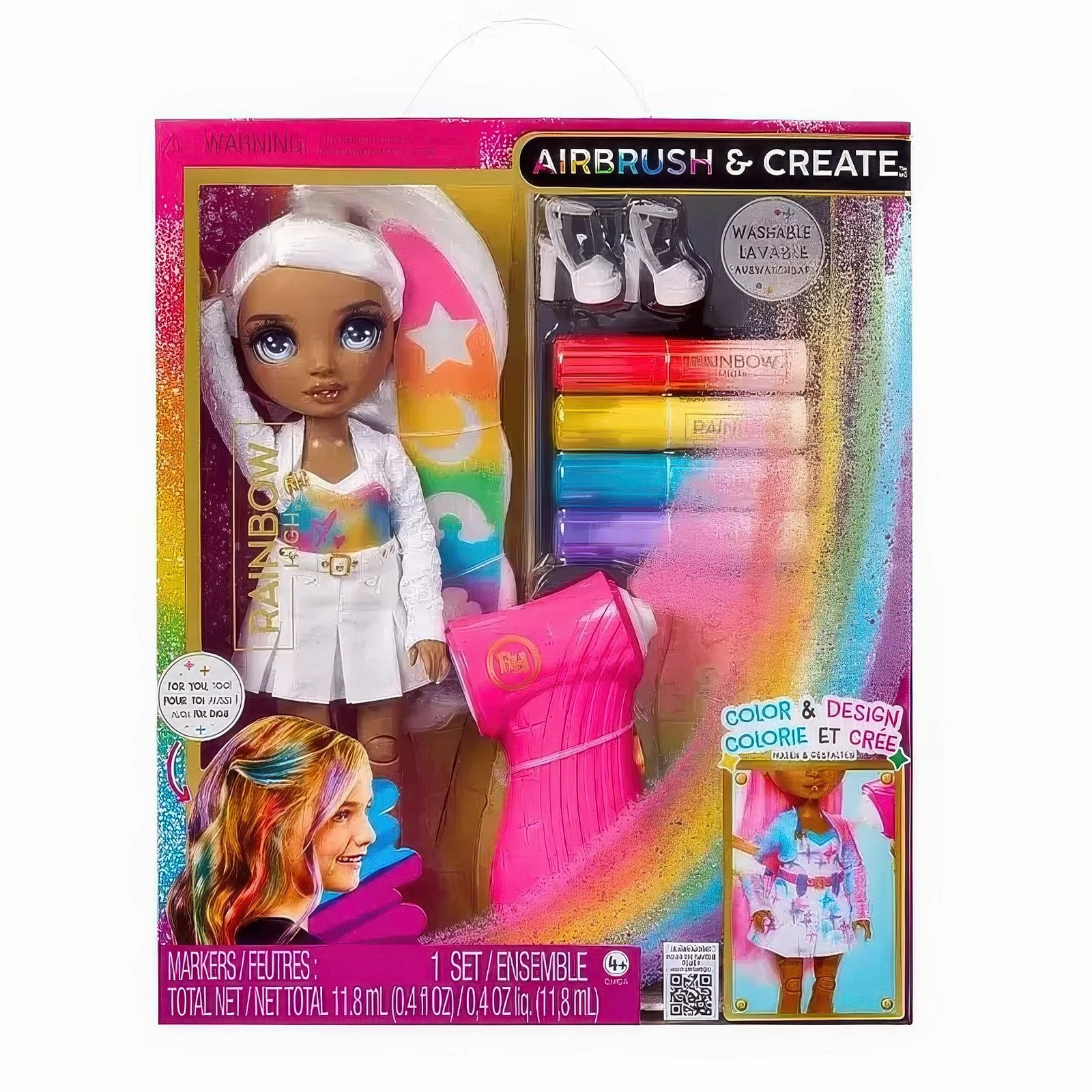 Rainbow High Air Brush & Create Fashion Dolls - Assorted Best Ending Hot Seat