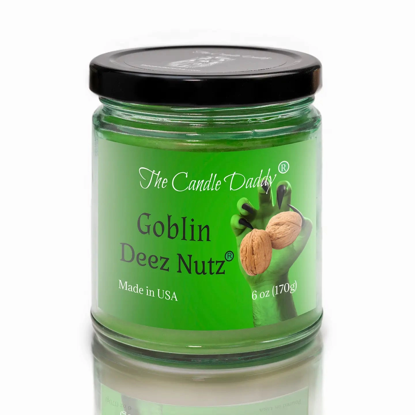 Funny Fall Halloween Goblin Deez Nutz - Banana Bread -Candle Mystical Treats