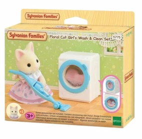 Sylvanian Families Cat Girl's Wash & Clean Set Sensitive Content Pro Player