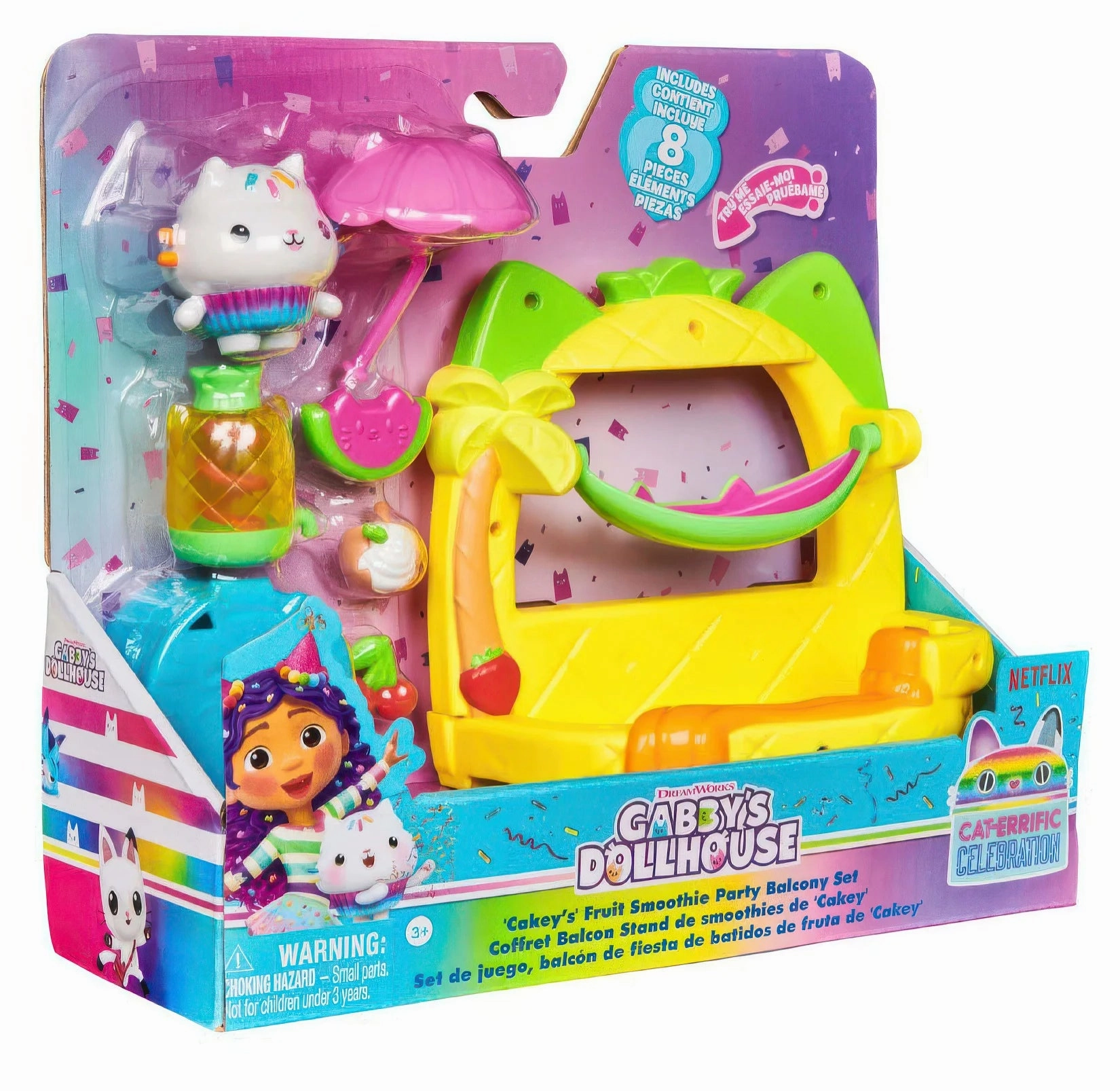 Archetypal Gabby's Dollhouse Cakey's Fruit Smoothie Balcony