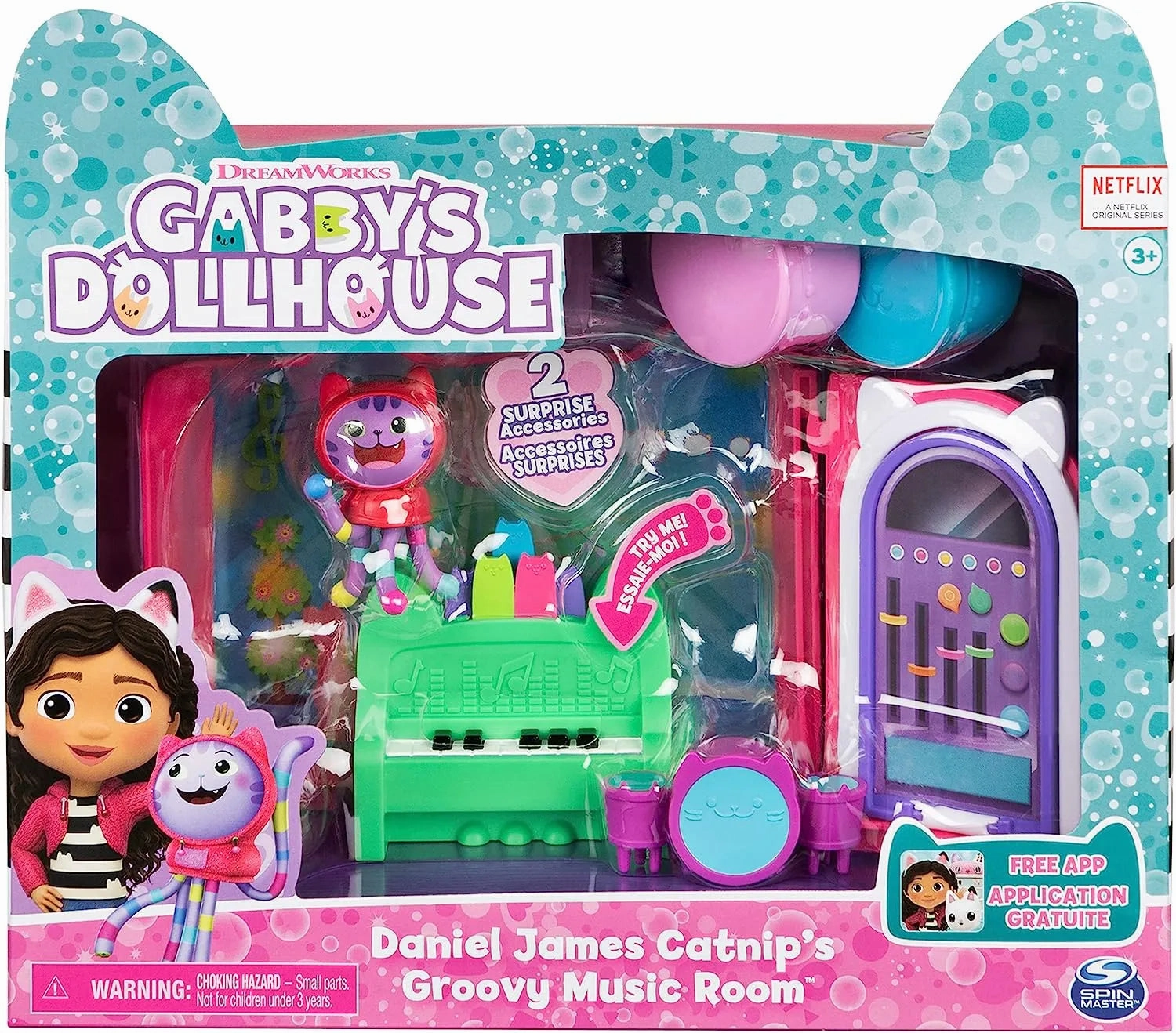 Gabby's Dollhouse Deluxe Room DJ Catnip's Music Passion Project Dynamic Music