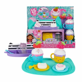 Gabby's Dollhouse Sprinkle Party Service Pretend Playset Permadeath Option