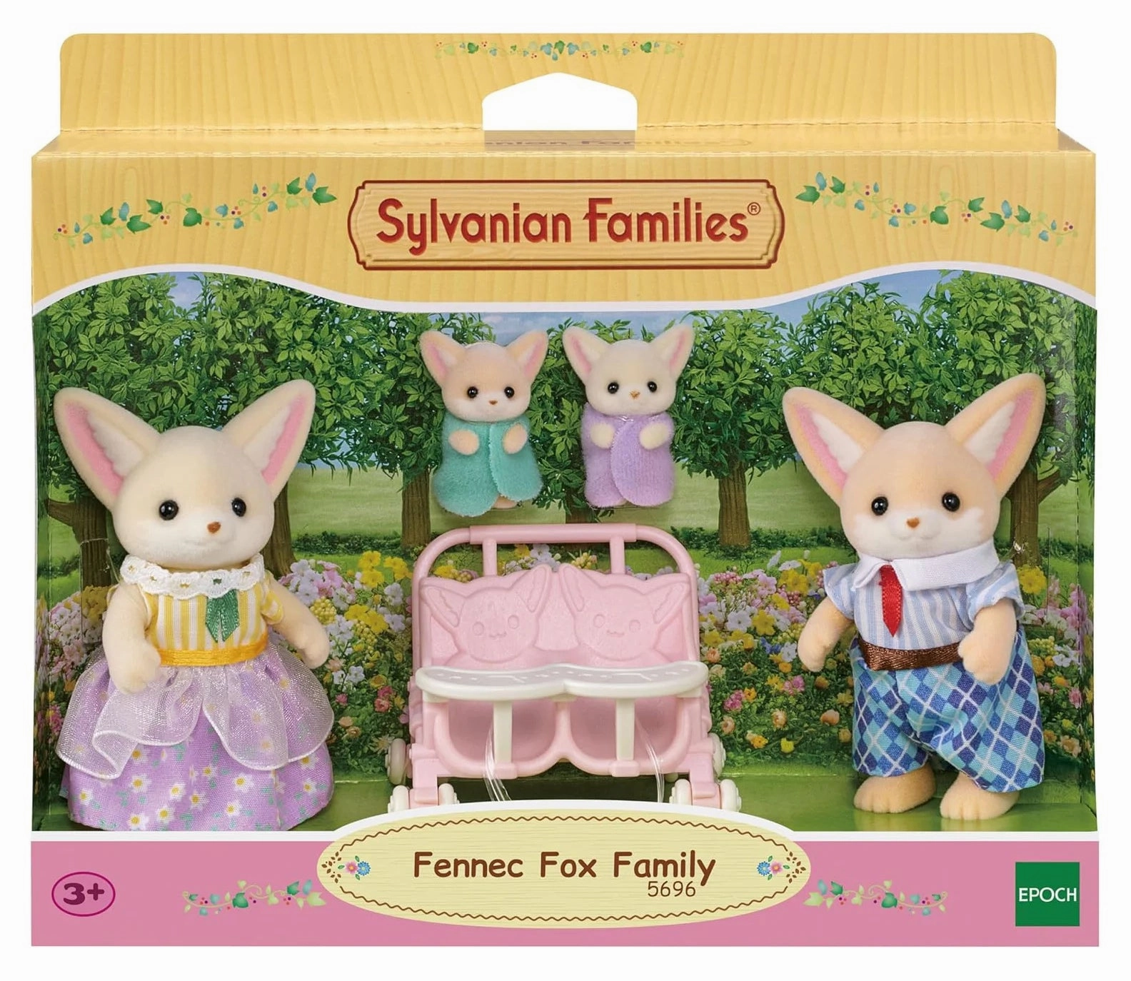 Sylvanian Families Desert Fox Family Figures Orbital Mechanics