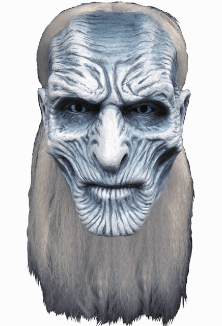 Enchanting Figures Scary Decorations GAME OF THRONES WHITE WALKER HALLOWEEN MASK