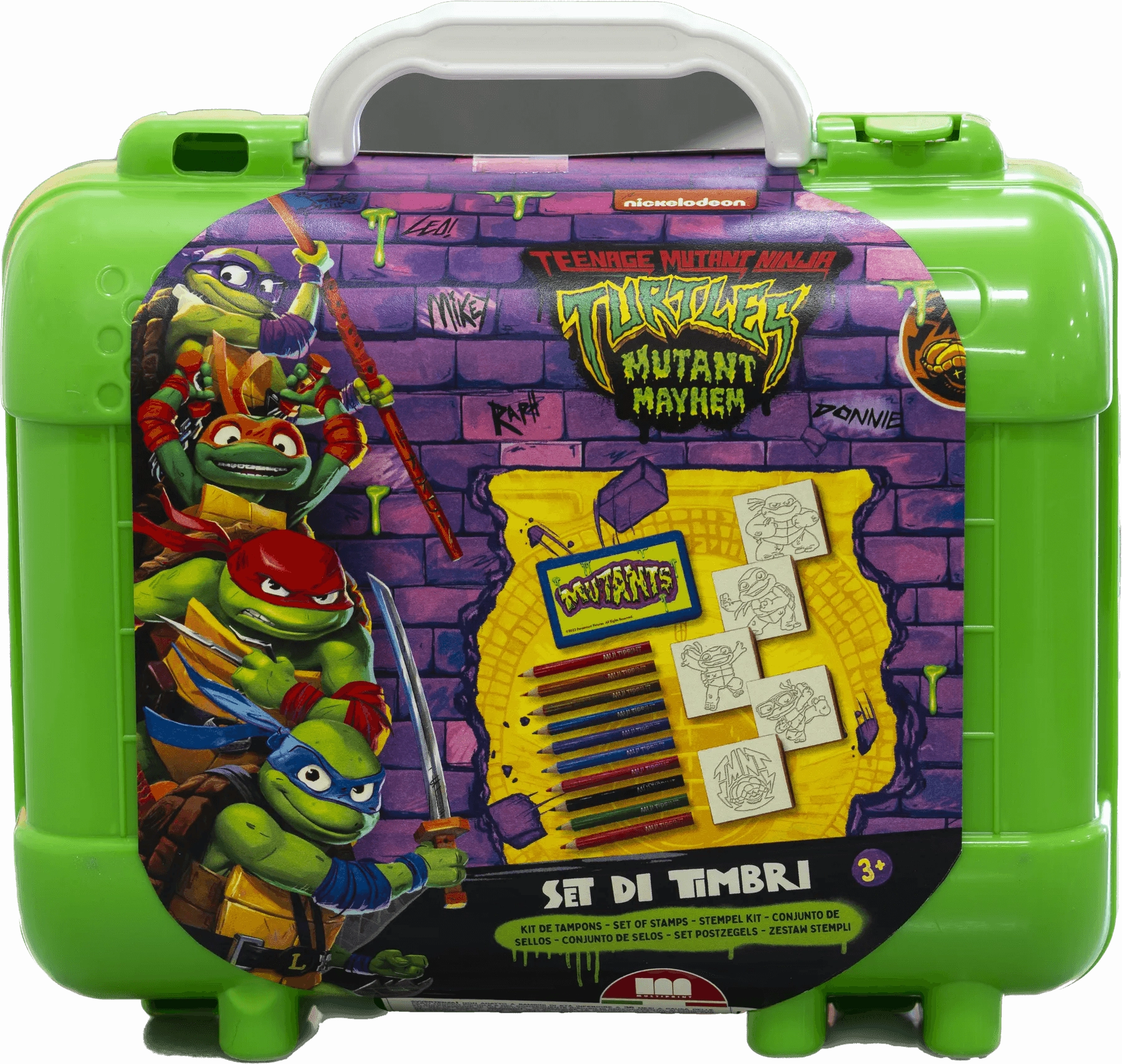 Genre Defining Teenage Mutant Ninja Turtles Colouring Travel Set Positive Culture
