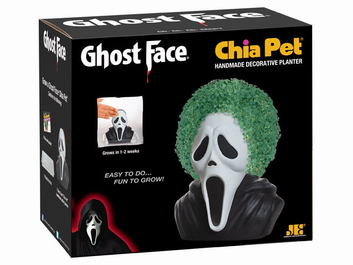 Playful Lights Ghostly Masks Ghost Face Chia Pet